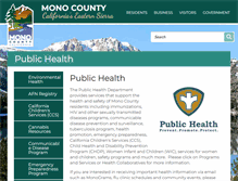 Tablet Screenshot of monohealth.com